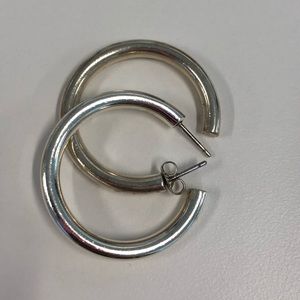 James Avery 1” Hoop Earrings
